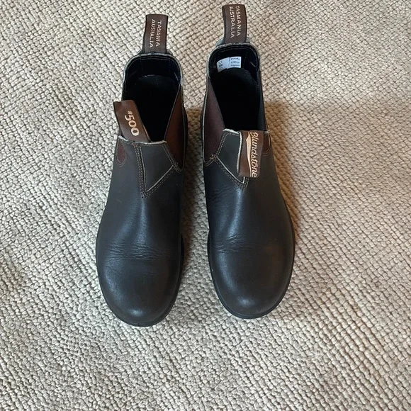 Blundstone Chelsea
Women's Style 500 Stout Brown Leather Boots - Picture 1 of 12